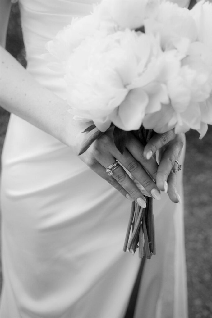 bridal bouquet white